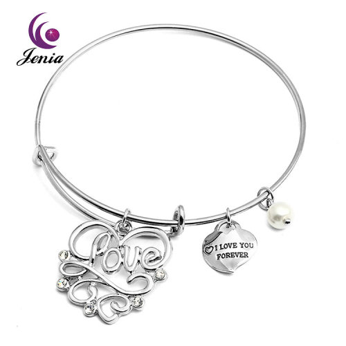 Jenia 18K Gold Plated Most Popular Items Infinity Love Bracelet