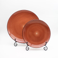 18pcs handbemalte Steinzeug Keramik -Geschirrset Set