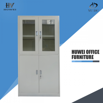 Grey office filing cabinet locking file cabinet