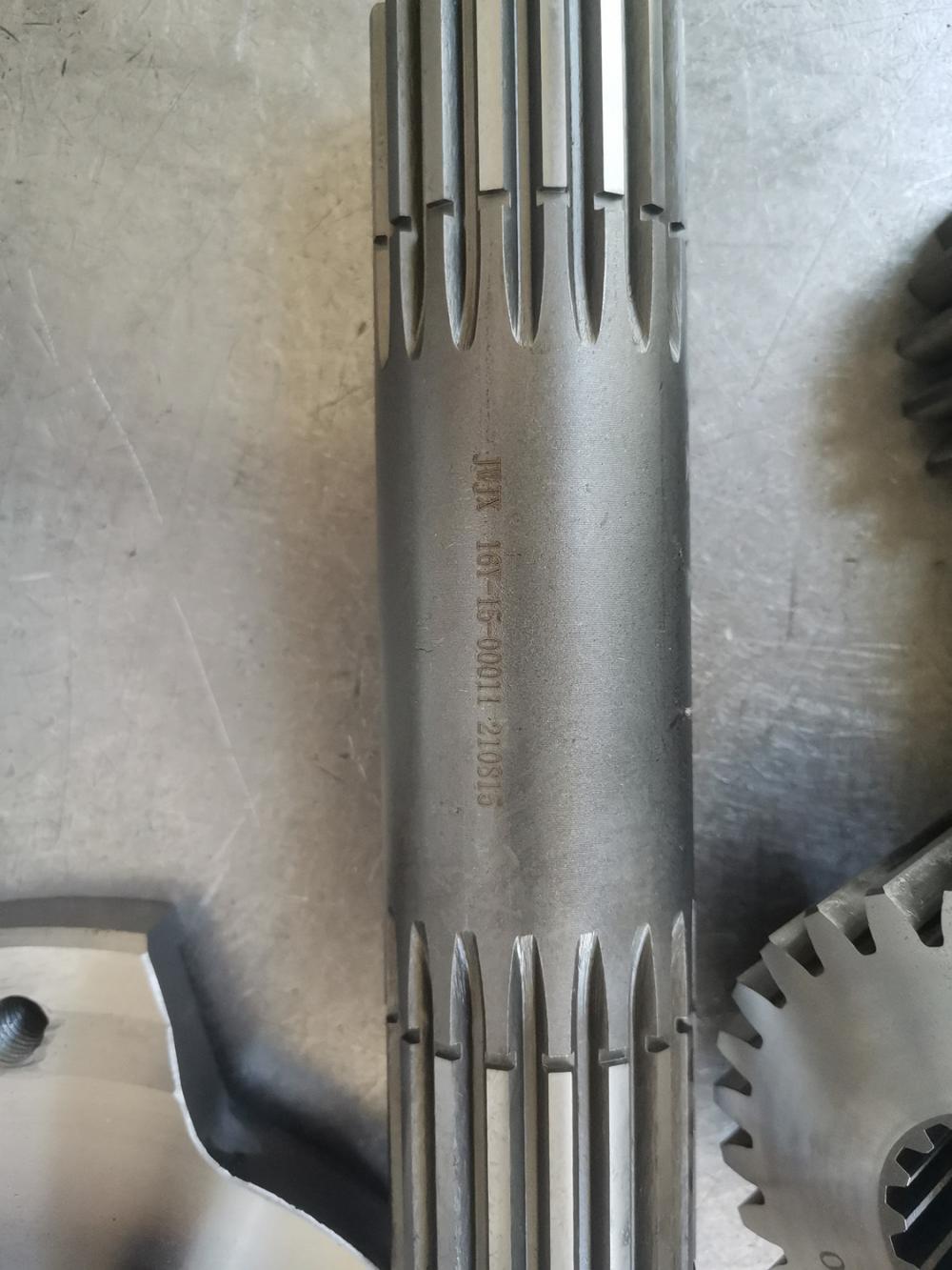 Shantui bulldozer parts input shaft 16Y-15-00011