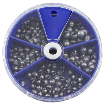 Orjd Fishing Lead Sinker Set - Split Shot Weights for Carp Fishing with Box