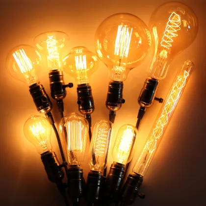 Vintage Edison Bulbs: 25W-60W Retro Decorative Incandescent Lamps