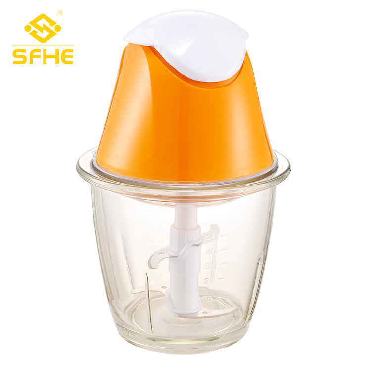 High Quality Easy Clean Glass Bowl Food Chopper