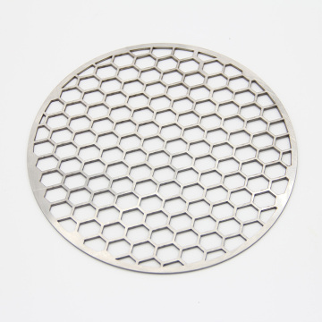 0.8mm to 3mm Hole Steel Honeycomb Perforated Metal Screen Sheets