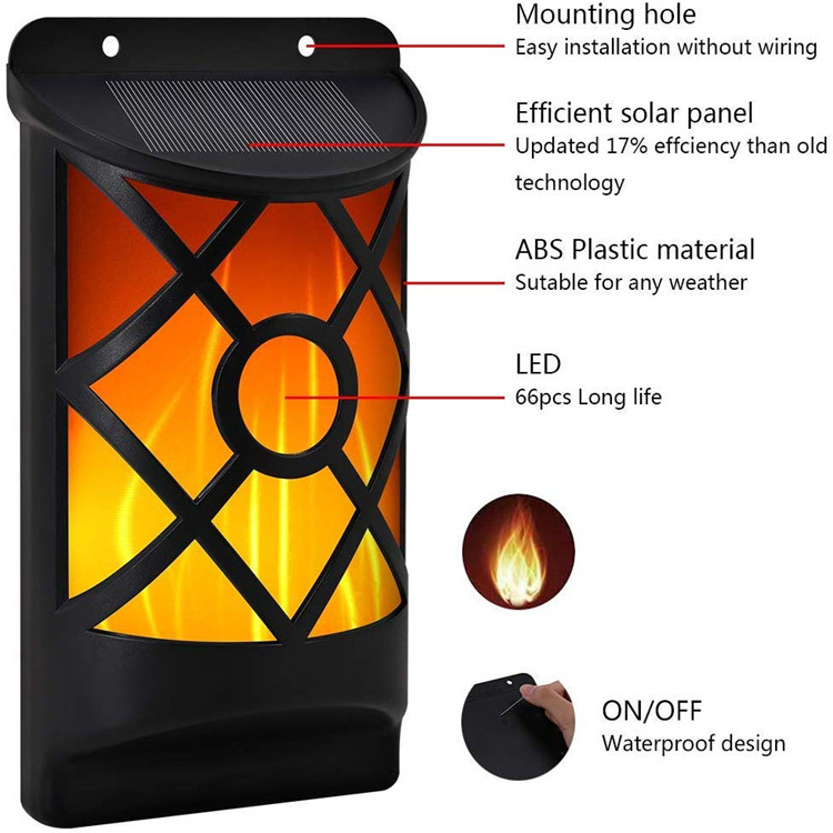 Solar Flame Light