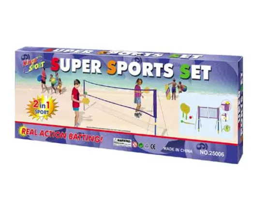 2 IN 1 TENNIS SET