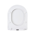 White with metal strip Duroplast Toilet Seat U-Shape