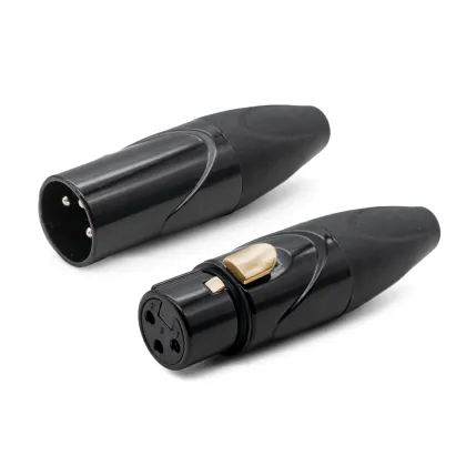 Hot Selling 3-Pin XLR Female to Male Cannon Connector
