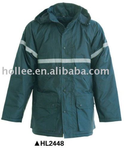 nylon/pvc parka