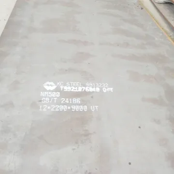 Hardfacing wear-resisting steel plate