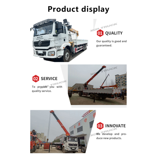 25t Camión de carga montado en una grúa de elevación de 12t
