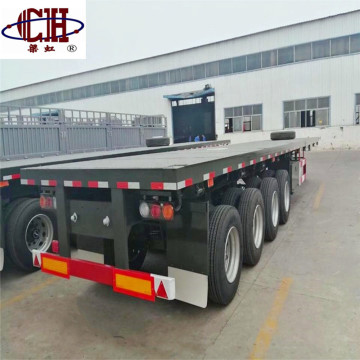 Treler Semi Flatbed Bekas 4 Gandar