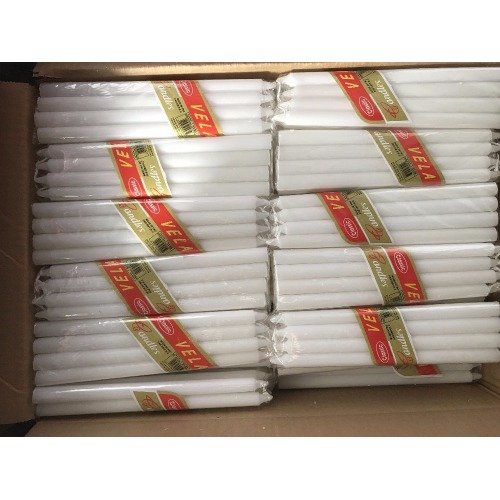 BG8S white bright candle shrink package OEM brand