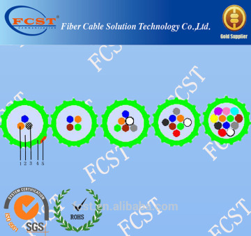 6 core Air Blown Fibre Unit (ABF),good air blowing performance core cable