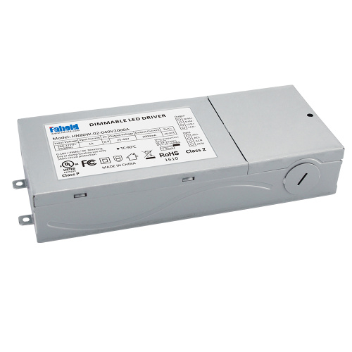 80W 주도 패널 조명 디 밍이 가능한 드라이버