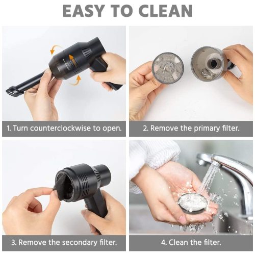Rechargeable Mini Cordless USB Cleaner for Computer