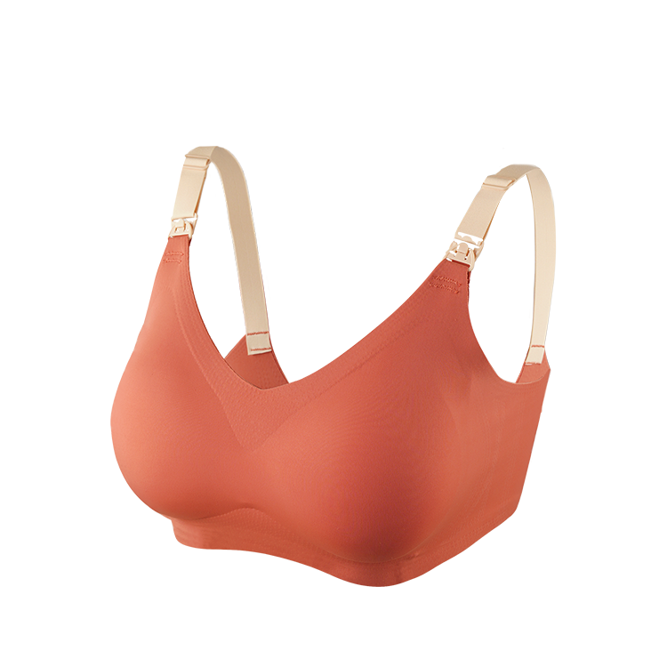 Comfortable Lactation Nursing Bralette Bra Spandex Pumping