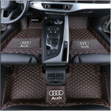 Leder Auto Fußmatten Fußmatten für Audi Alle Modelle