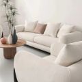 Minimal Simplistic Design Cozy Comfortable White Sofas