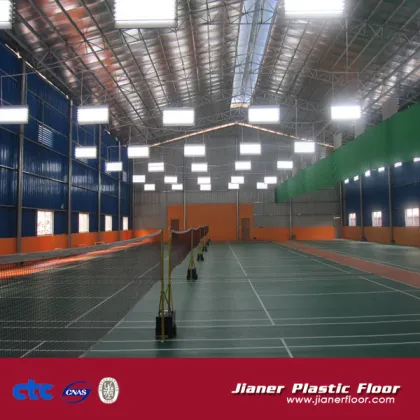 sports surface PVC flooring for badminton special floor