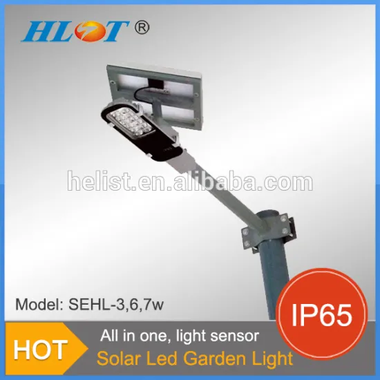 Helist Hot sale garden led light 7w led solar garden light for outdoor