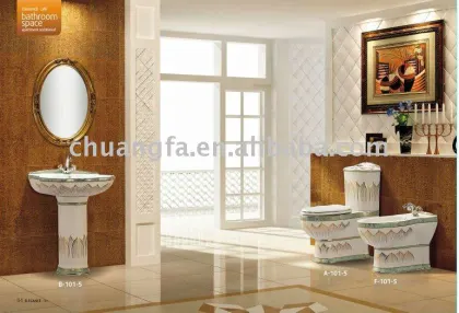 p trap toilet S-trap toilet decorated bath bowl