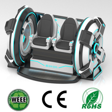 Dreamland Reality Virtual Game Machine 2 Seats 9D VR Roller Coaster Cinema Equipment