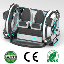 Dreamland Reality Virtual Game Machine 2 Seats 9d Vr Roller Coaster ...