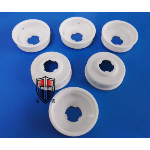 customized alumina ceramic cover cap eyelet