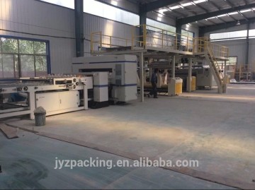 Automatic single face corrugated machine