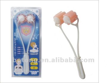 plastic mini health facial massager