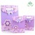 2015 Custom branded paper bags for clothing and shopping, wholesale lavender little paper gift bags