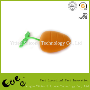 silicone gift silicone key chain bag