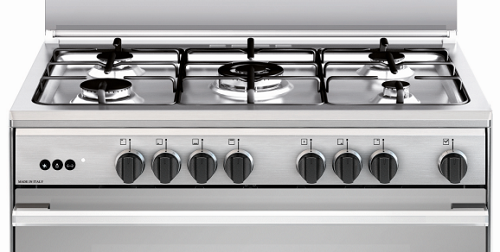 Gas Ranges Oven Stainless Steel Italy