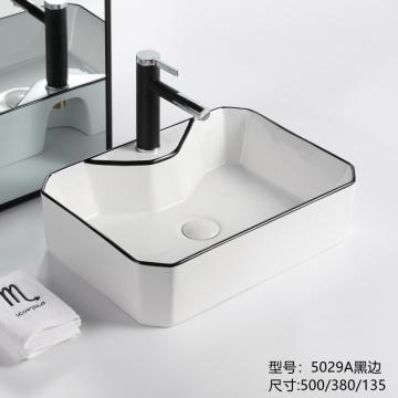 Wash Hand Ceramic Basin for Cabinet Bathroom Vanity