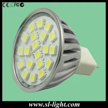 inserted light 20SMD MR16 LED Spotlight with FCC