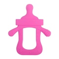 Milk bottle Design Toy Pacifier Clip Silicone Teether