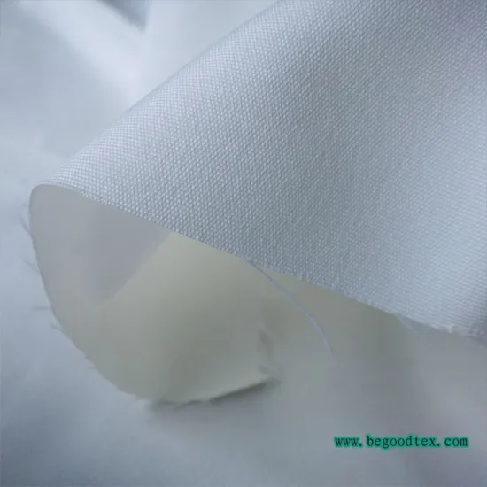 100% permanent flame retardant polyester canvas fabric