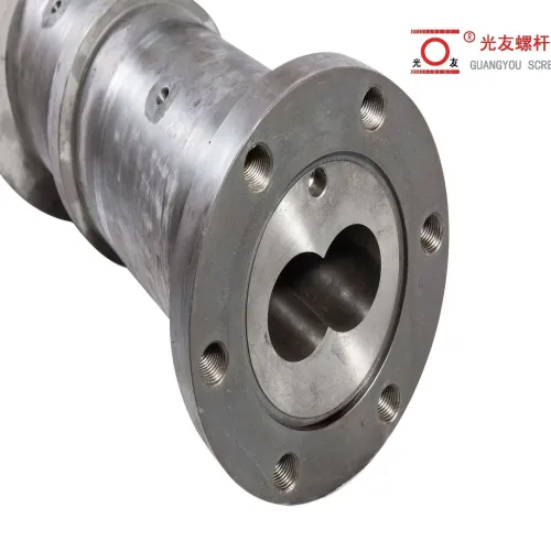 Plastic Extruder Bimetallic Conical Twin Screw Barrel