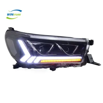 2015-2020 Toyota Hilux Revo Front Car LED Head Lamp: High-Quality Headlight Accessories and Auto Parts (HIL-A003)