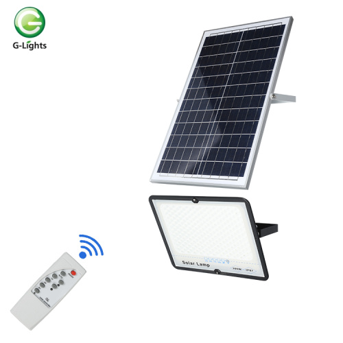 Controle remoto externo 50-300w led holofote solar