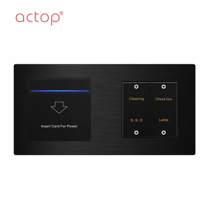 Weak current smart switch of smart hotel