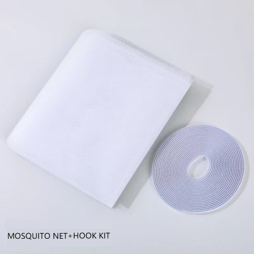 Kit de janela de tela de mosca pronta para DIY 100x210cm