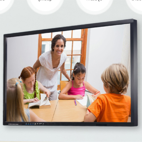 Tableau blanc interactif intelligent 4K de 75 pouces