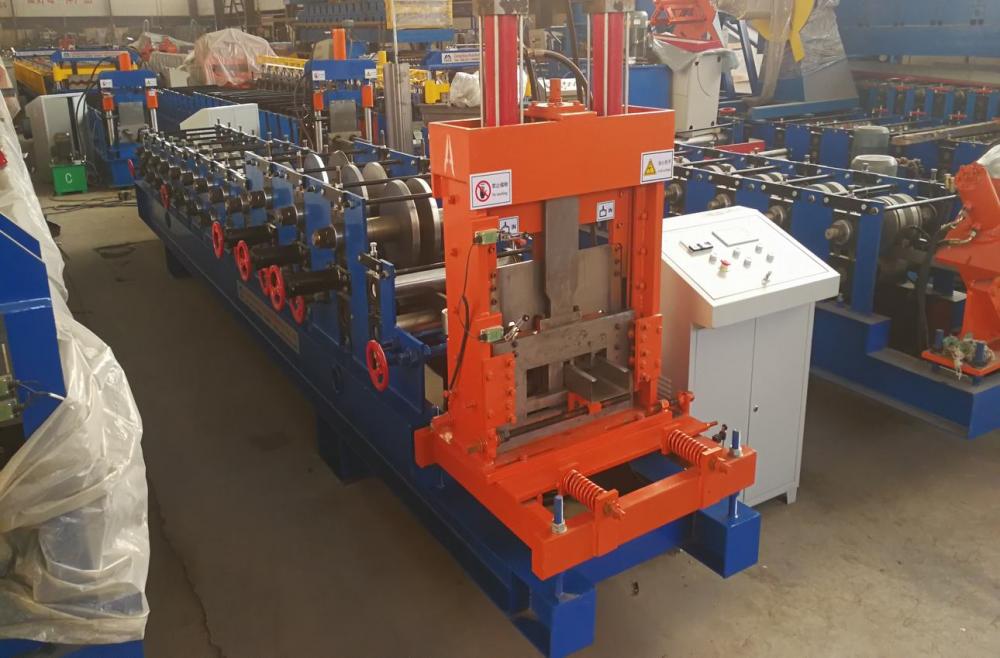 Automatic 80-100 c purlin roll forming machine