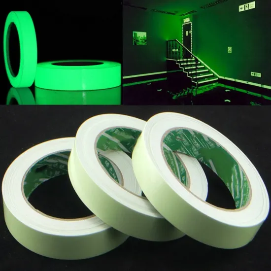 DIY Reflective Tape Car Decal Stage Sticker Home Decor Party Light Luminous Warning Glow Dark Night Tapes Safety Car Accessories