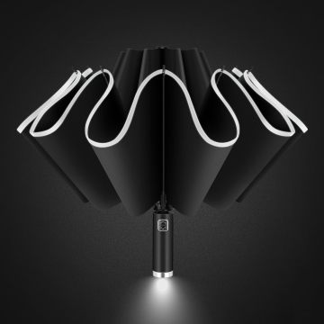 Multi-Color Custom Logo Automatic Umbrella for Sun and Rain