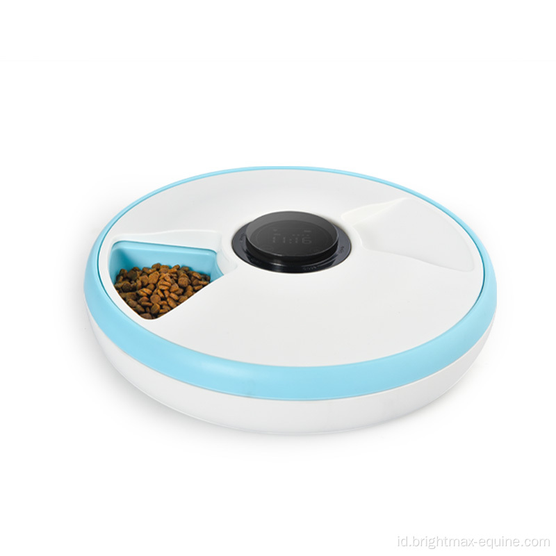 Six Meals Otomatis Pengumpan Otomatis Auto Smart Timed Pet Dog Cat Wet Wet Food Container Timer Dispenser Feeder