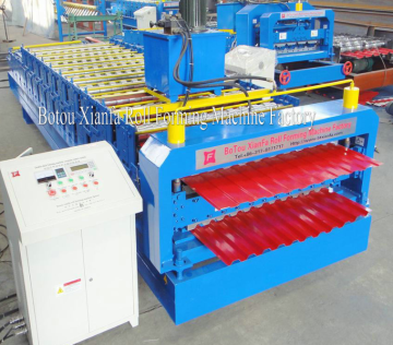 Metal Double Layer Roof Sheet Roll Forming Machines