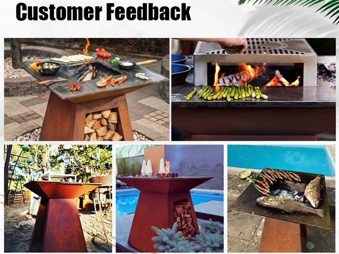 Corten Bbq Grill